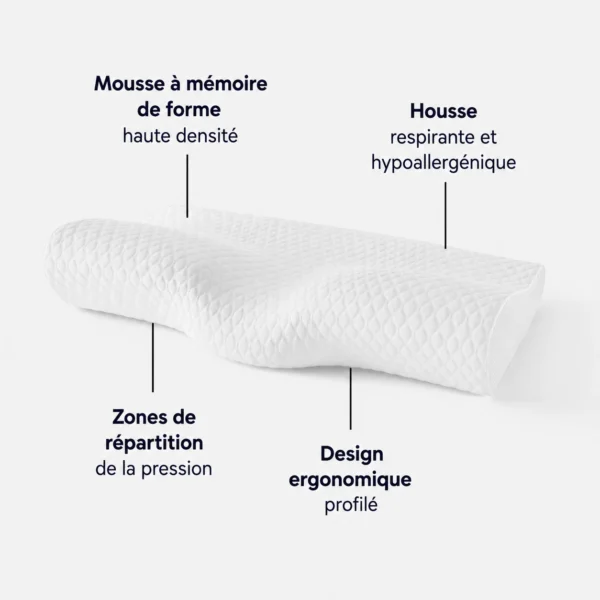 description oreillers cervicaux