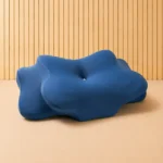 oreiller papillon pro bleu foncé