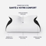 oreiller papillon confort cervical