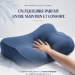 oreiller papillon pro densité mémoire forme