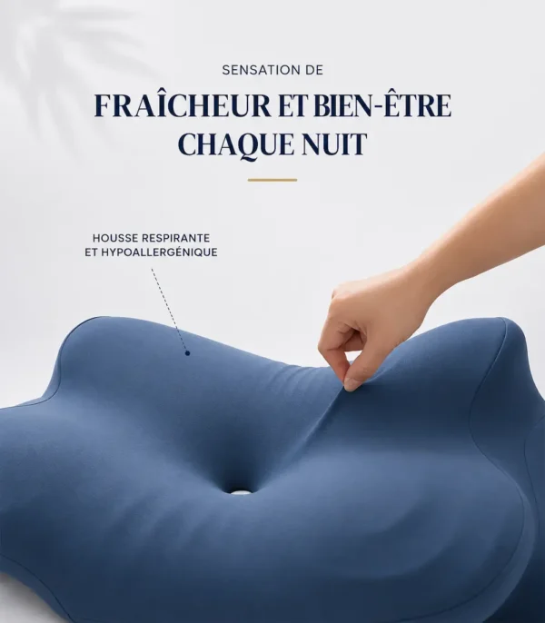 oreiller papillon pro confort mousse