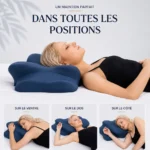 oreiller papillon pro guide positions sommeil