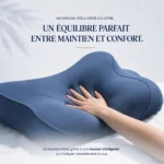 oreiller papillon pro densité mémoire forme