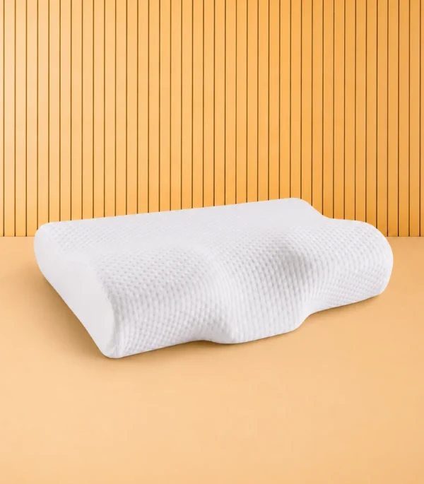 oreiller anti-ronflement ergonomique blanc