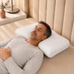 Oreiller anti-ronflement ergonomique - réduction du ronflement en position dorsale