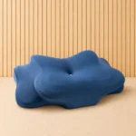 oreiller papillon pro bleu foncé