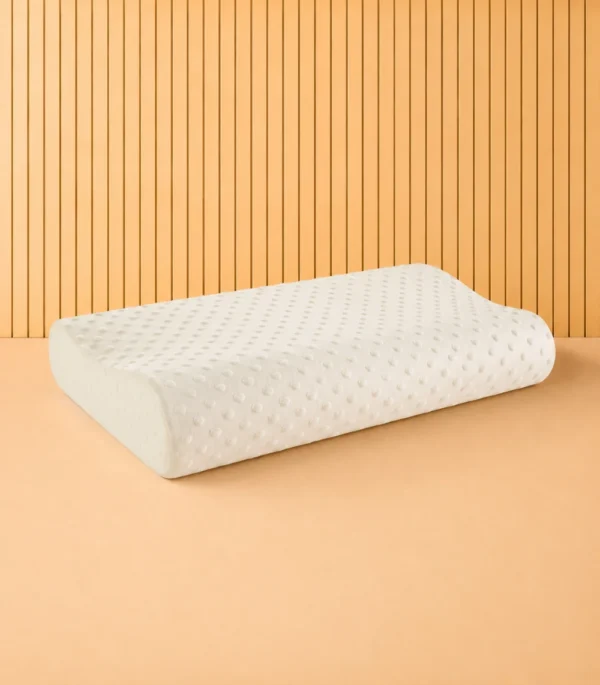 oreiller anti-ronflement réversible blanc