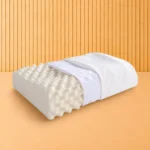 oreiller latex picots blanc
